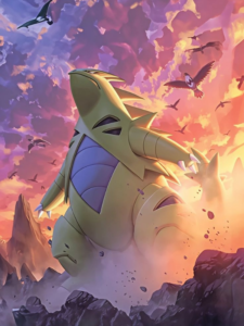 Mi Pokémon tiene una plantilla de bestia con cola