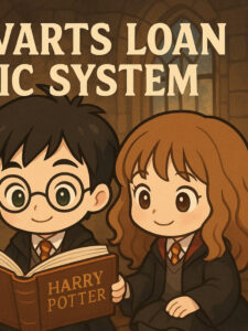 Sistema mágico de préstamos de Hogwarts