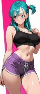 Talisman, novia Bulma y 18